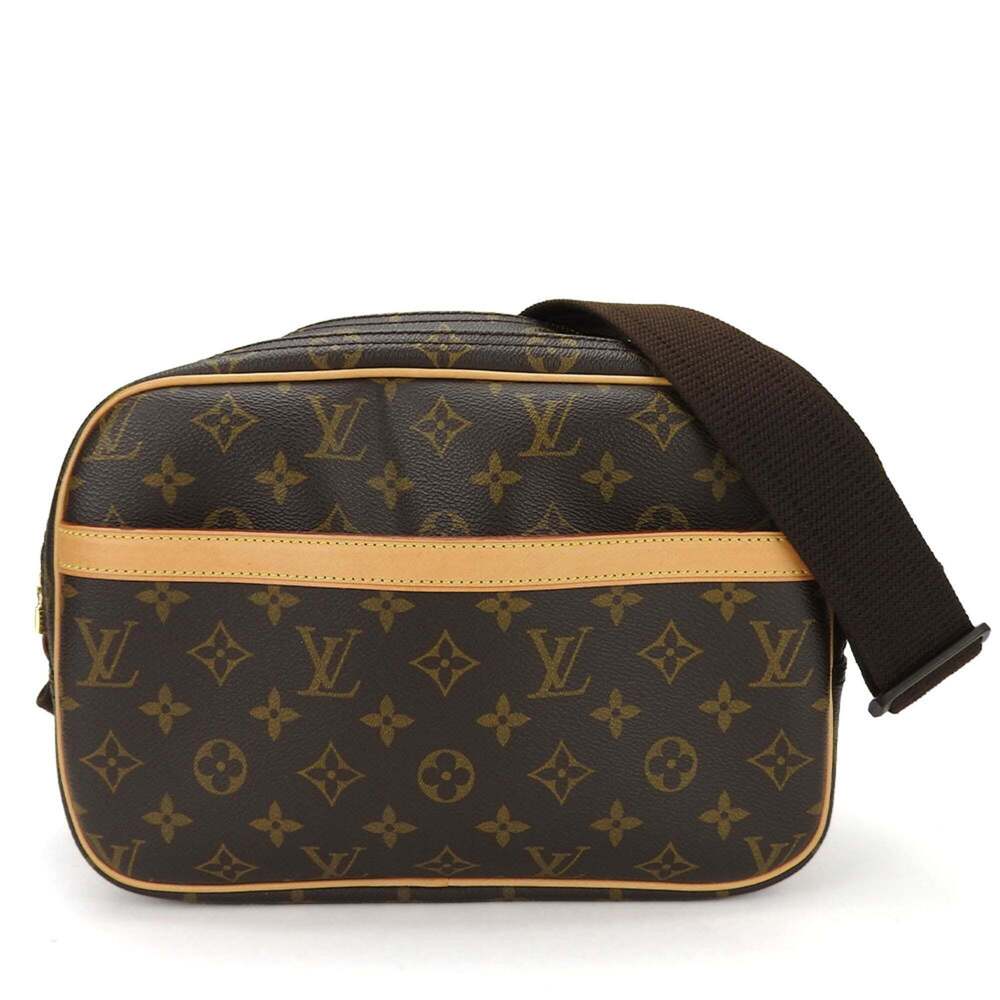 LOUIS VUITTON Brown Monogram Canvas Shoulder Bag - Picture 1 of 11